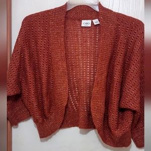 Sweater plus size balero type